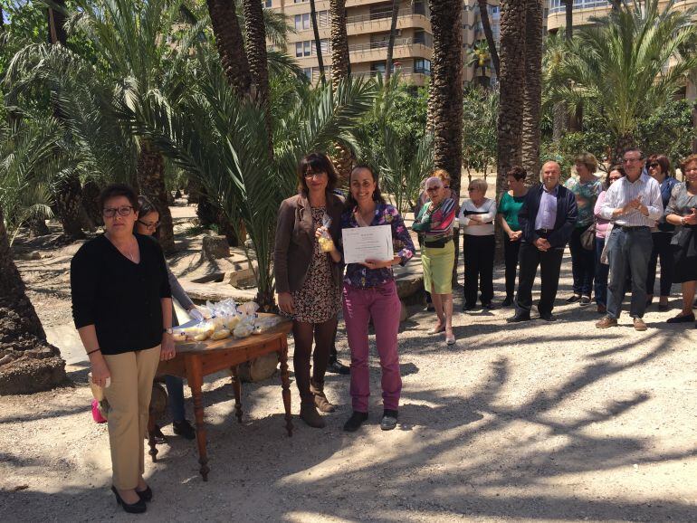 Entrega de diplomas en el Taller de Palma Blanca