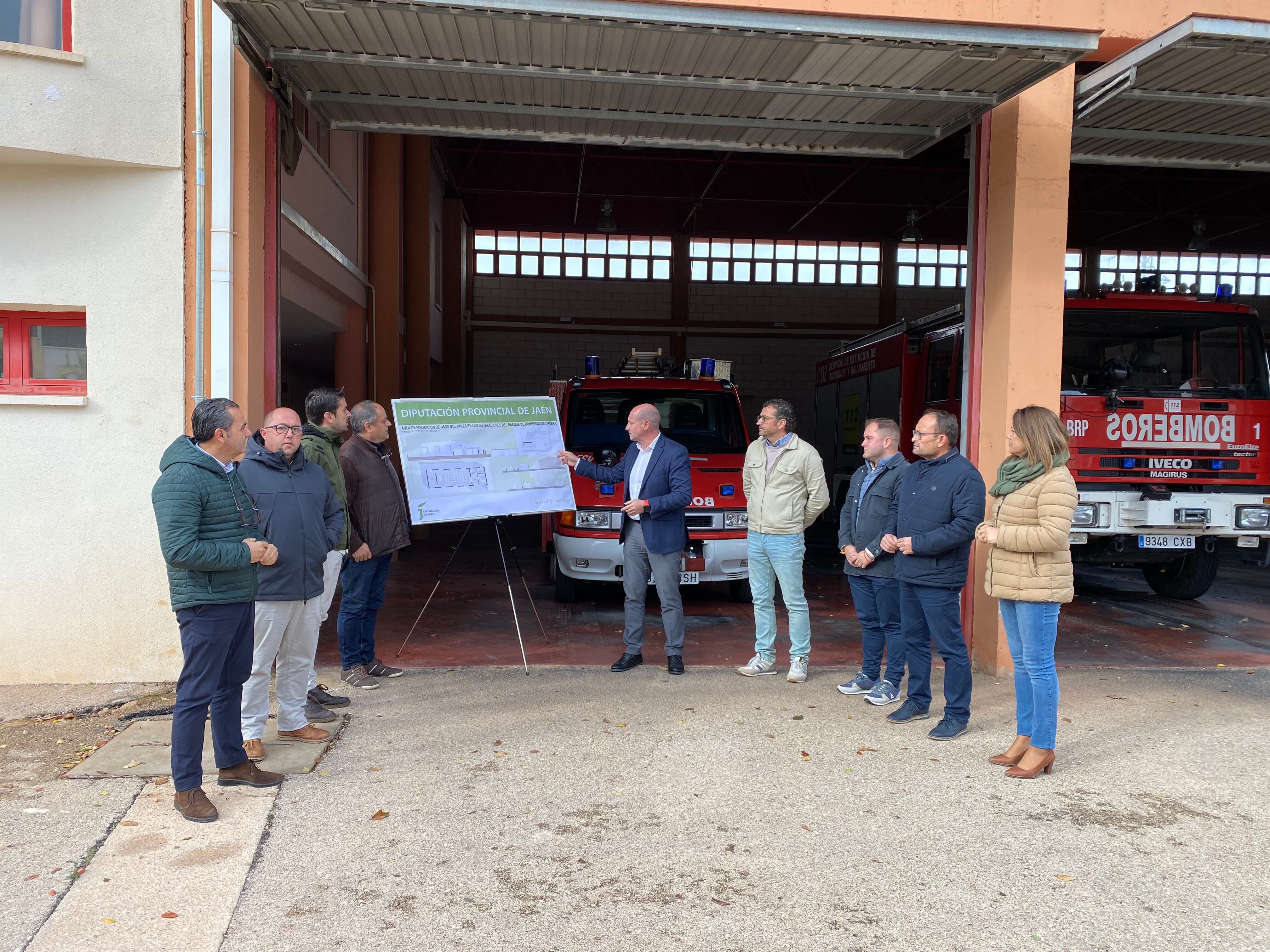 Presentación Aula Formación Parque de Bomberos de Orcera