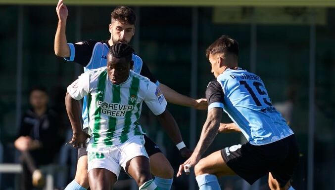 Un momento del partido