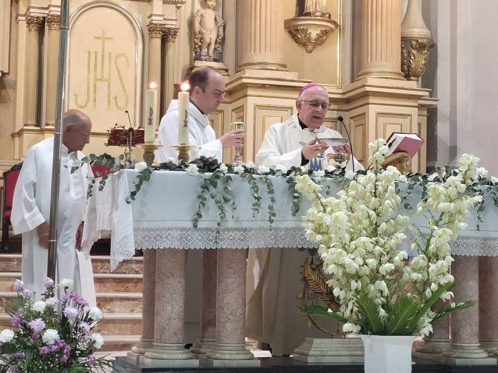 Momento de la celebración religiosa