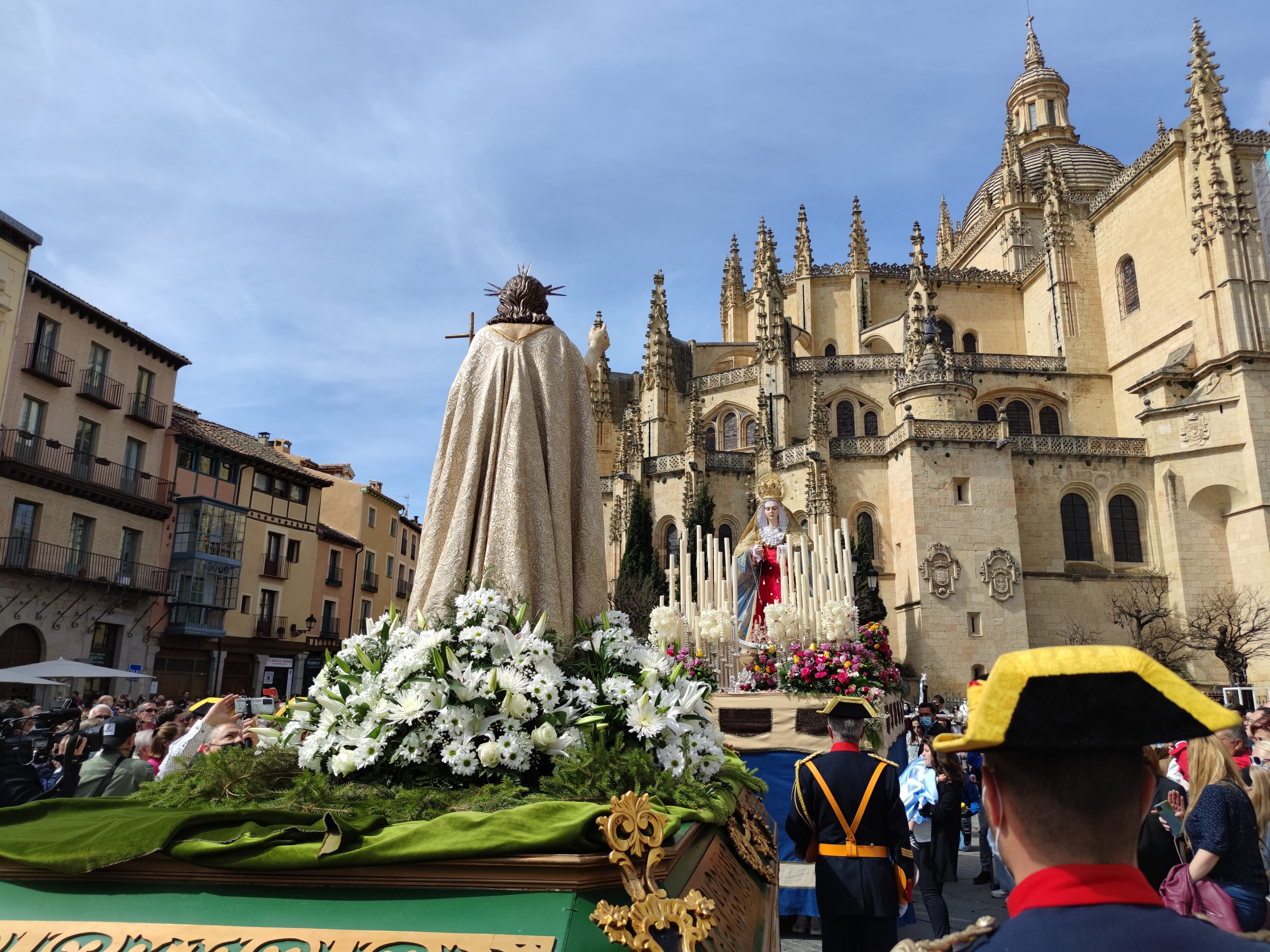 Procesión del Encuentro en Segovia