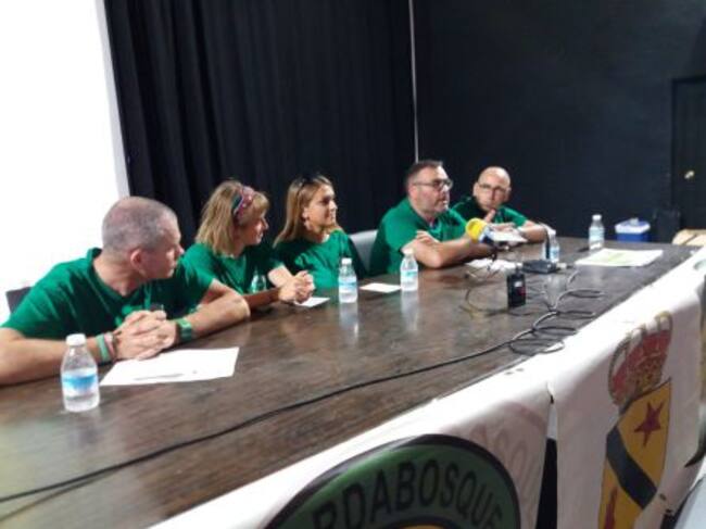 Momento de la intervención del concejal de Medio Ambiente, Enrique Yerves