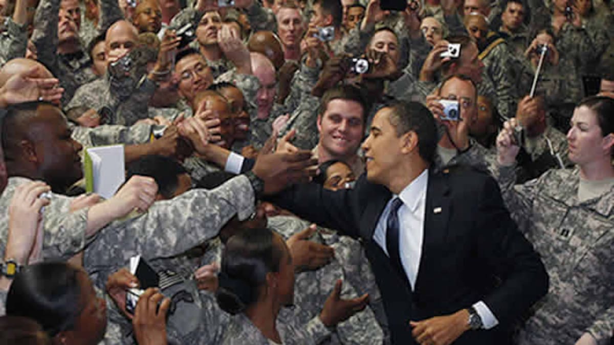 Obama visita Irak por sorpresa