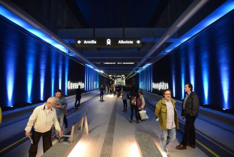 Estación de Recogidas del metro de Granada