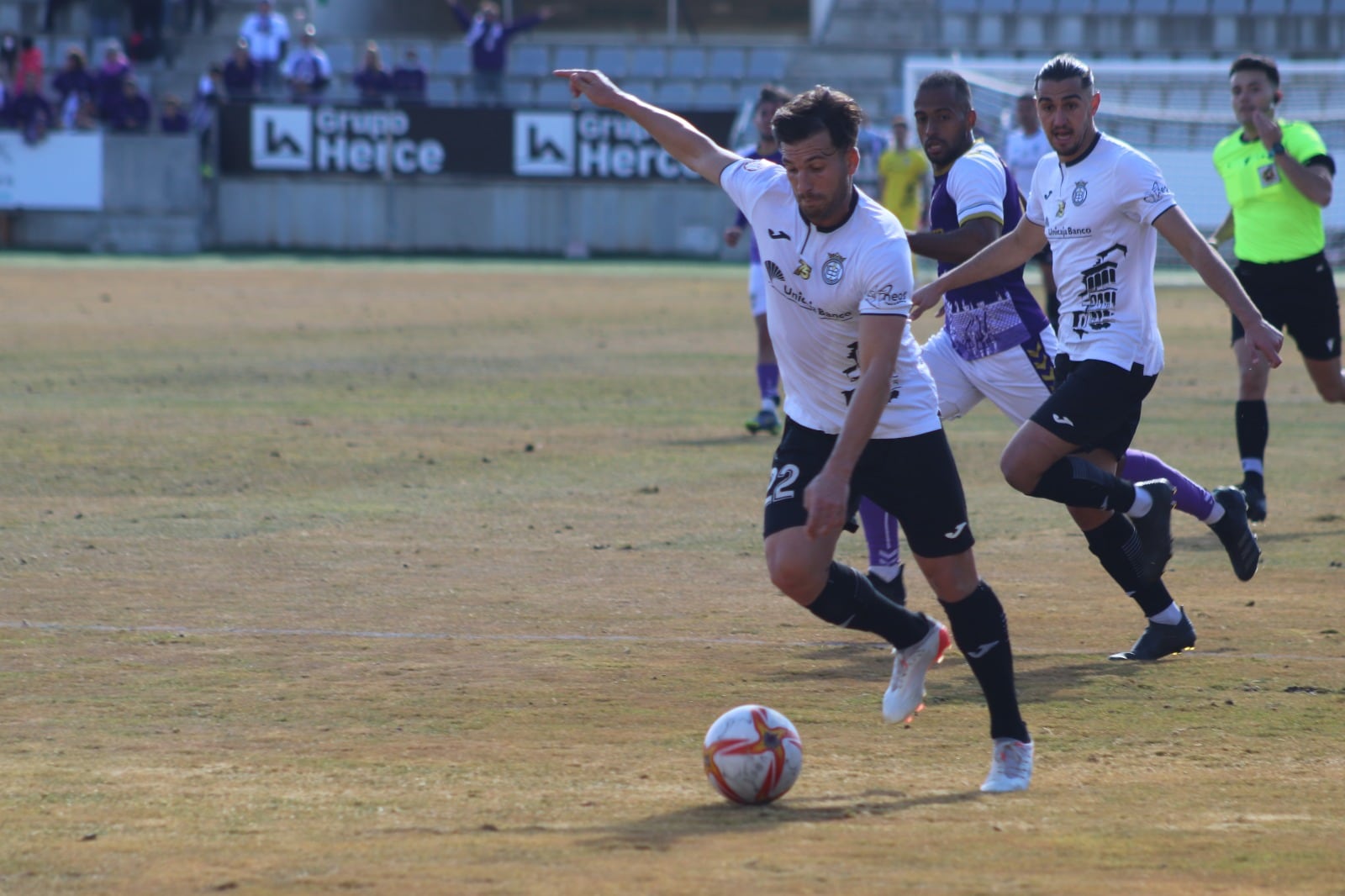 Juanjo, jugador del Conquense, en la Fuensanta