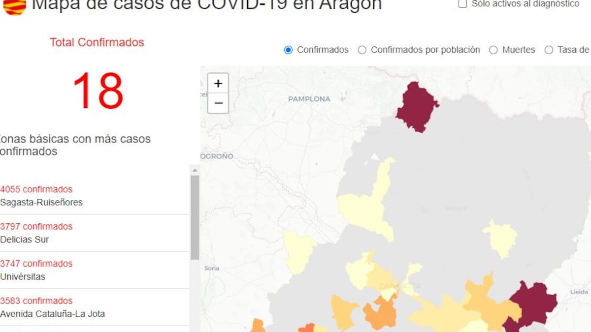 Los positivos por coronavirus se incrementan hasta los 18 en la provincia