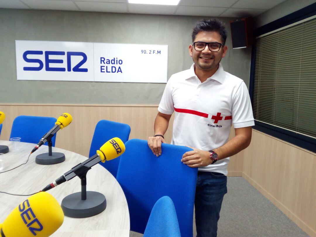 Gustavo López, Cruz Roja Elda