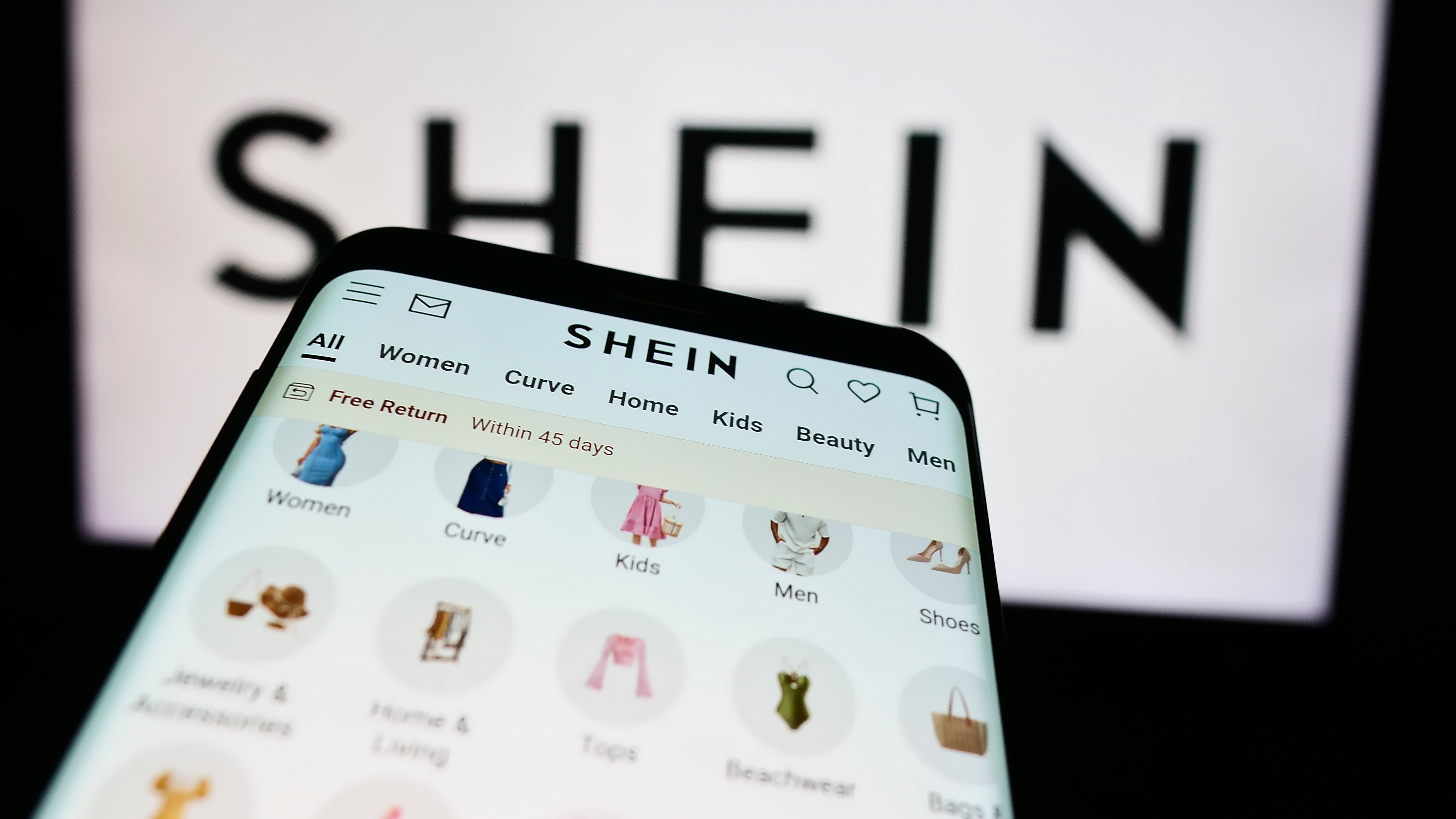 La aplicación de Shein