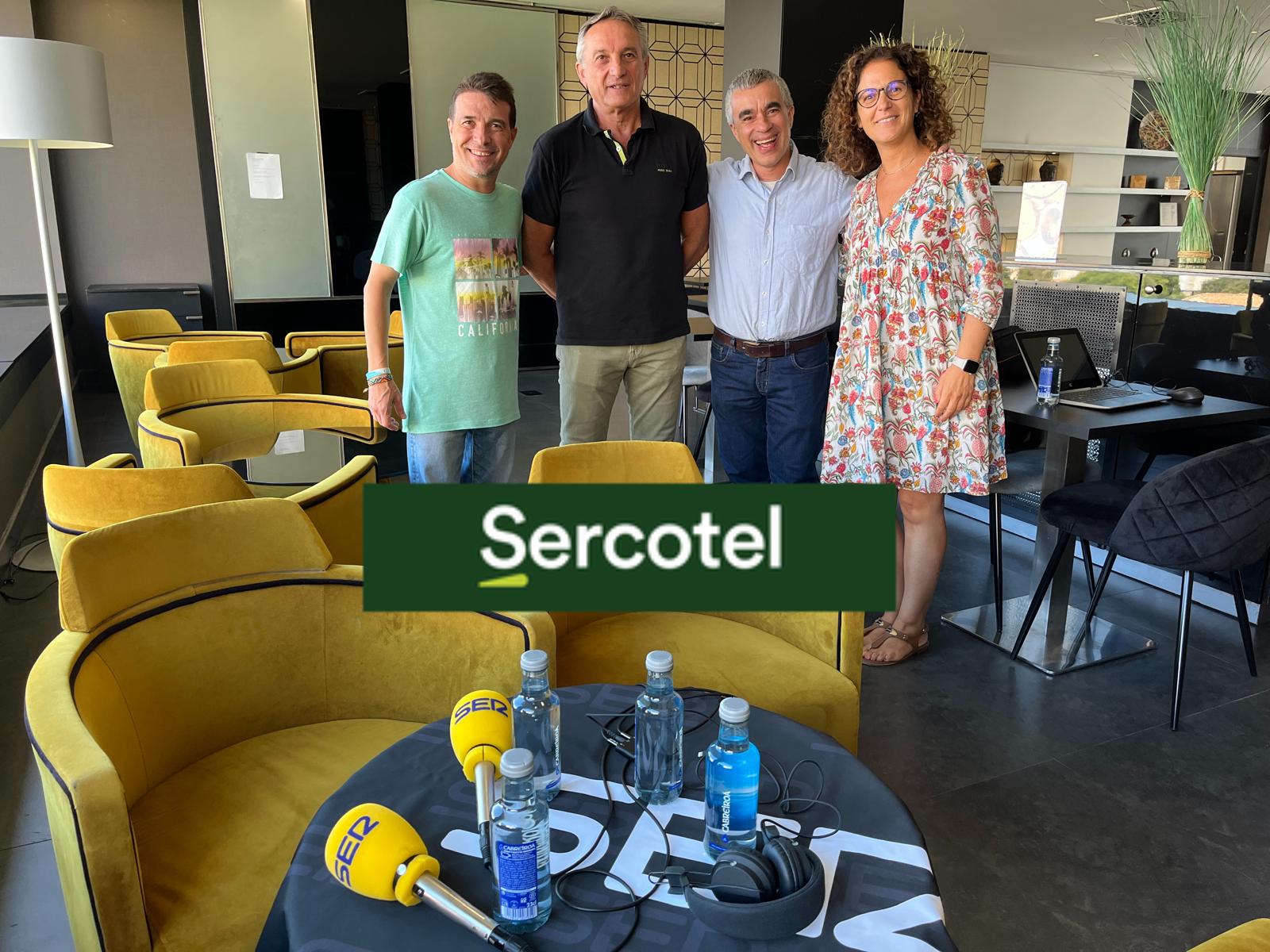 José Alemany, director deportivo del Alcoyano en el hotel Sercotel Ciutat d`Alcoi