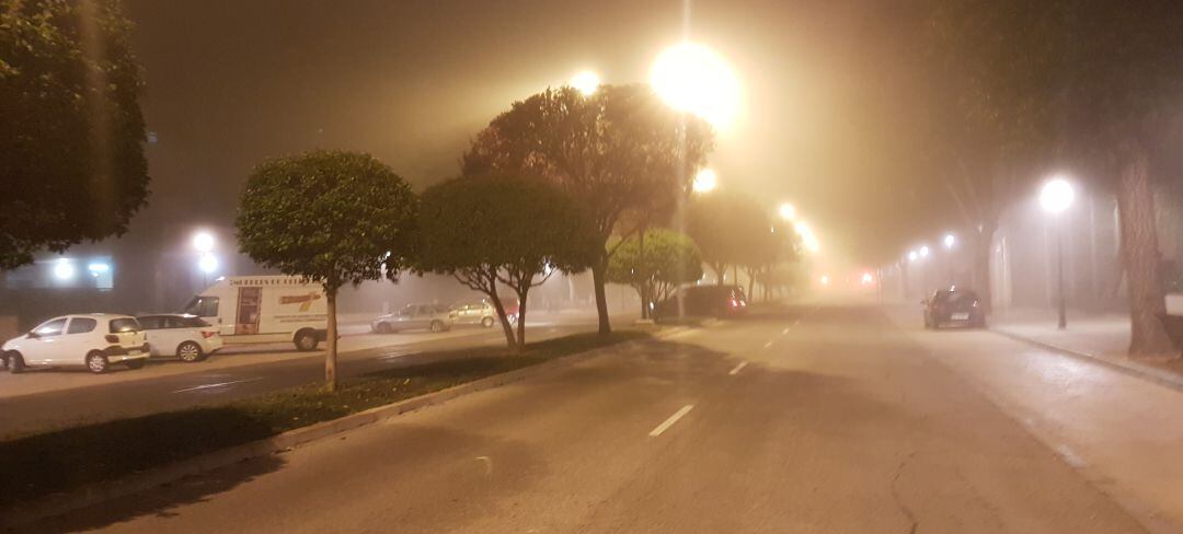 Hoy se prevén cielos despejados, pero hemos amanecido con bancos de niebla intensos