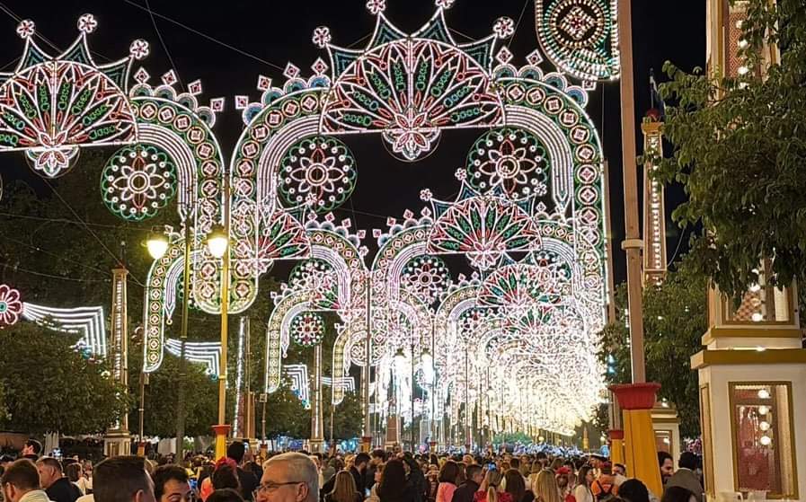 Alumbrado de la Feria del Caballo de Jerez 2024