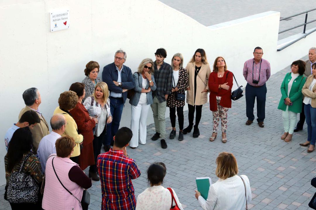Familiares y amigos rinden homenaje a Adrián Fatou