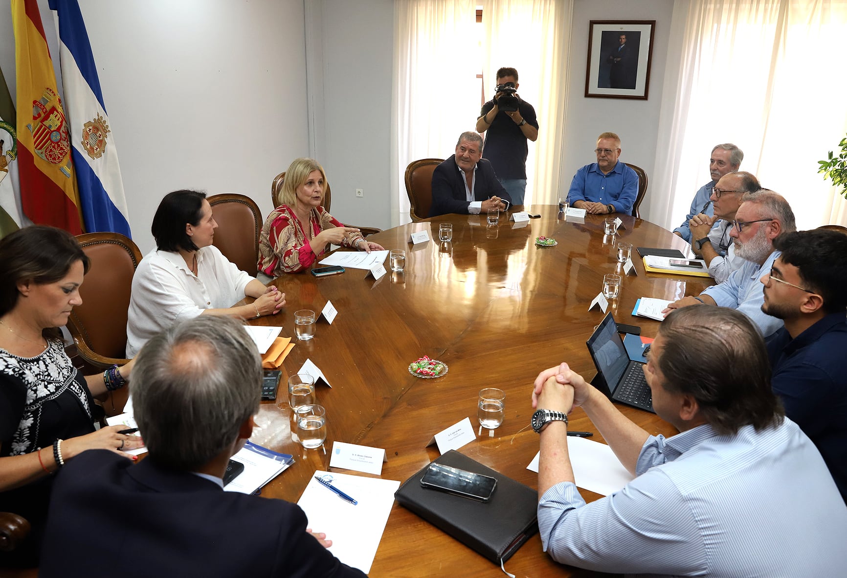 Reunión con empresarios del Parque Empresarial