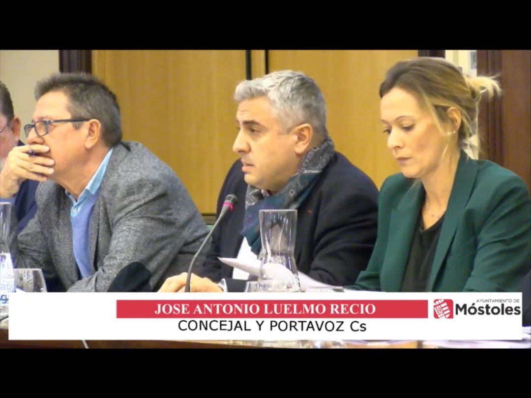 José Antonio Luelmo, portavoz de Ciudadanos en Móstoles