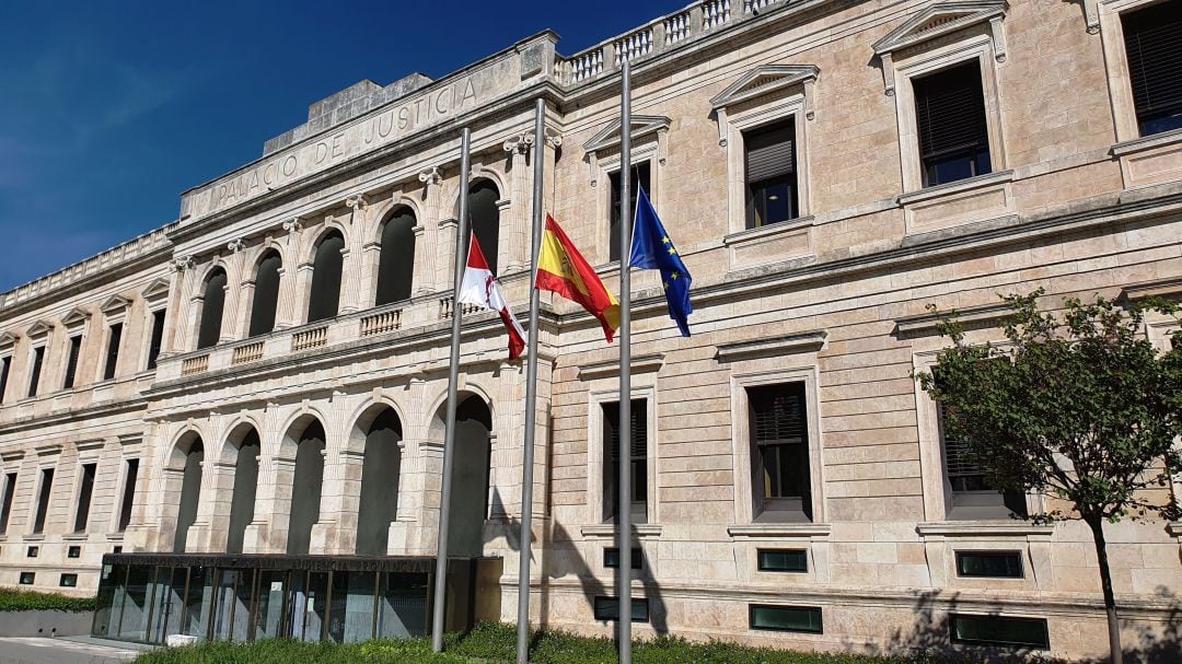 Edificio del Alto Tribunal en la capital burgalesa