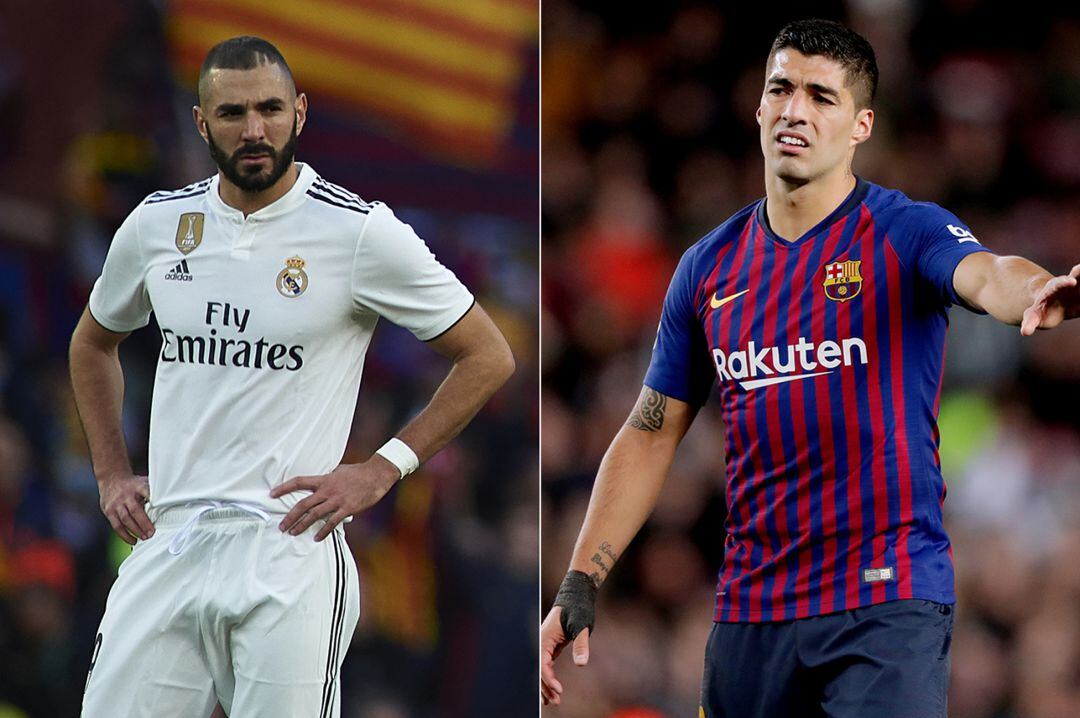 Benzema y Luis Suárez