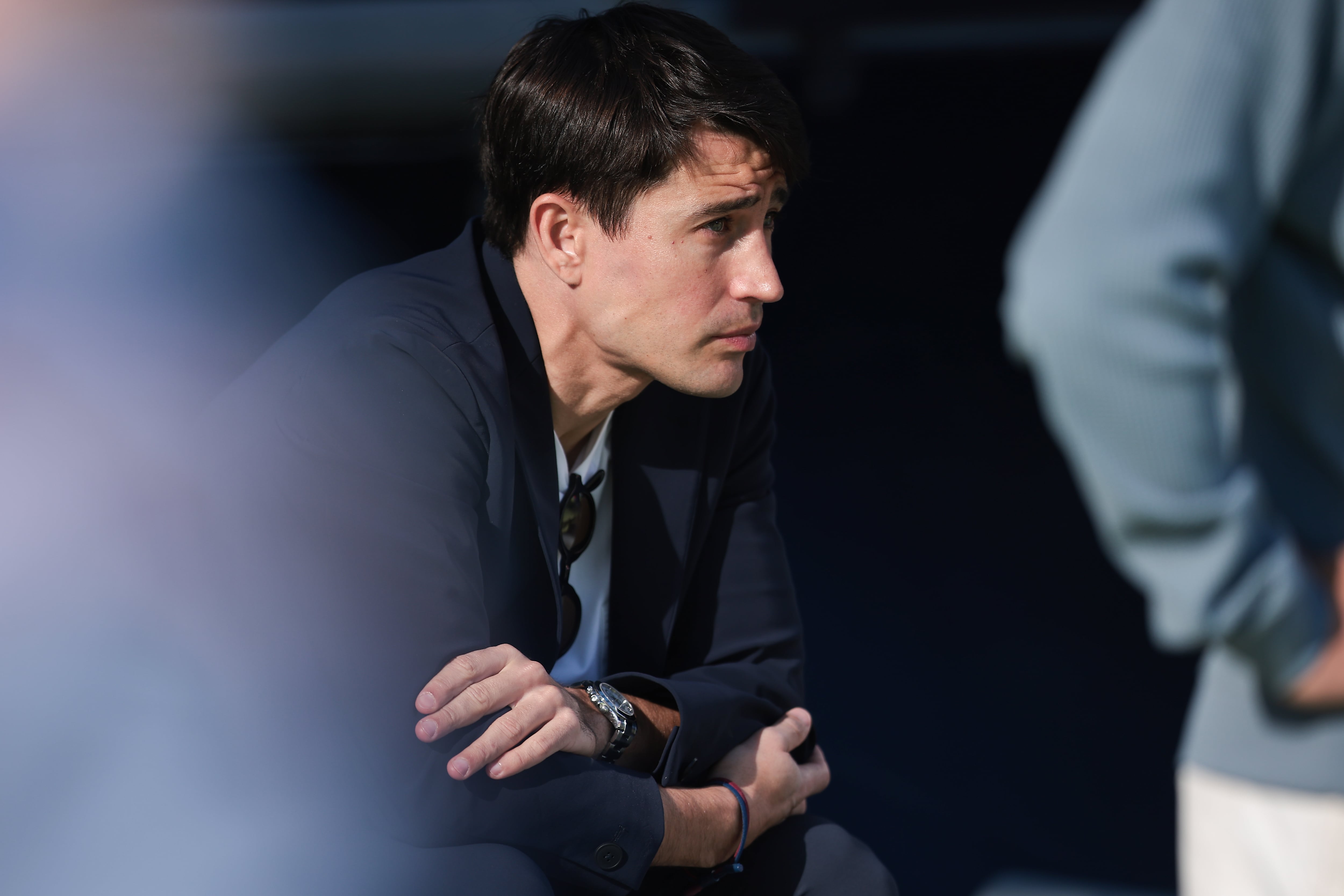 Bojan Krkic, durante una sesión de entrenamiento del FC Barcelona