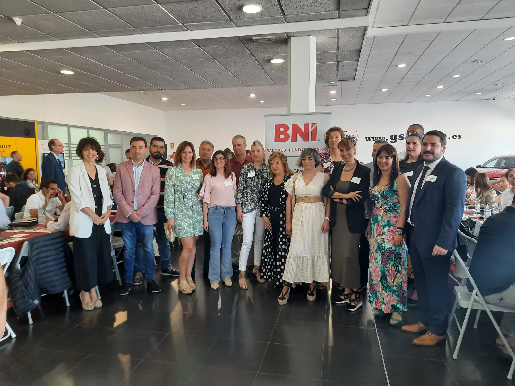 Participación de empresarios de Cuéllar en el encuentro BNI Carácter