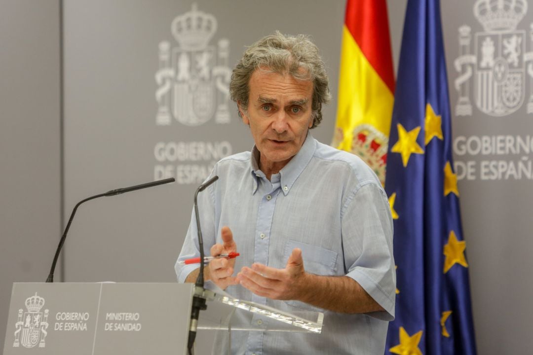 El director del Centro de Coordinación de Alertas y Emergencias Sanitarias (CCAES), Fernando Simón.