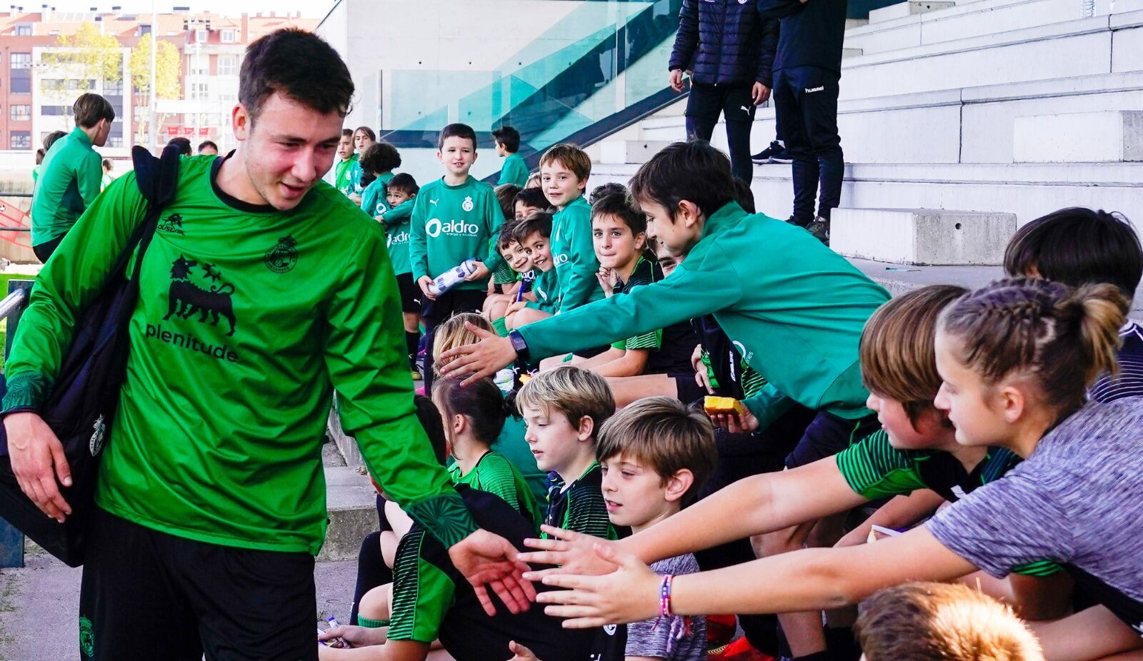 Saúl García ha defendido que el Racing debe ser un club de cantera