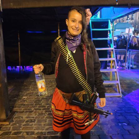 Mejor disfraz joven individual a "La guerrera segoviana"