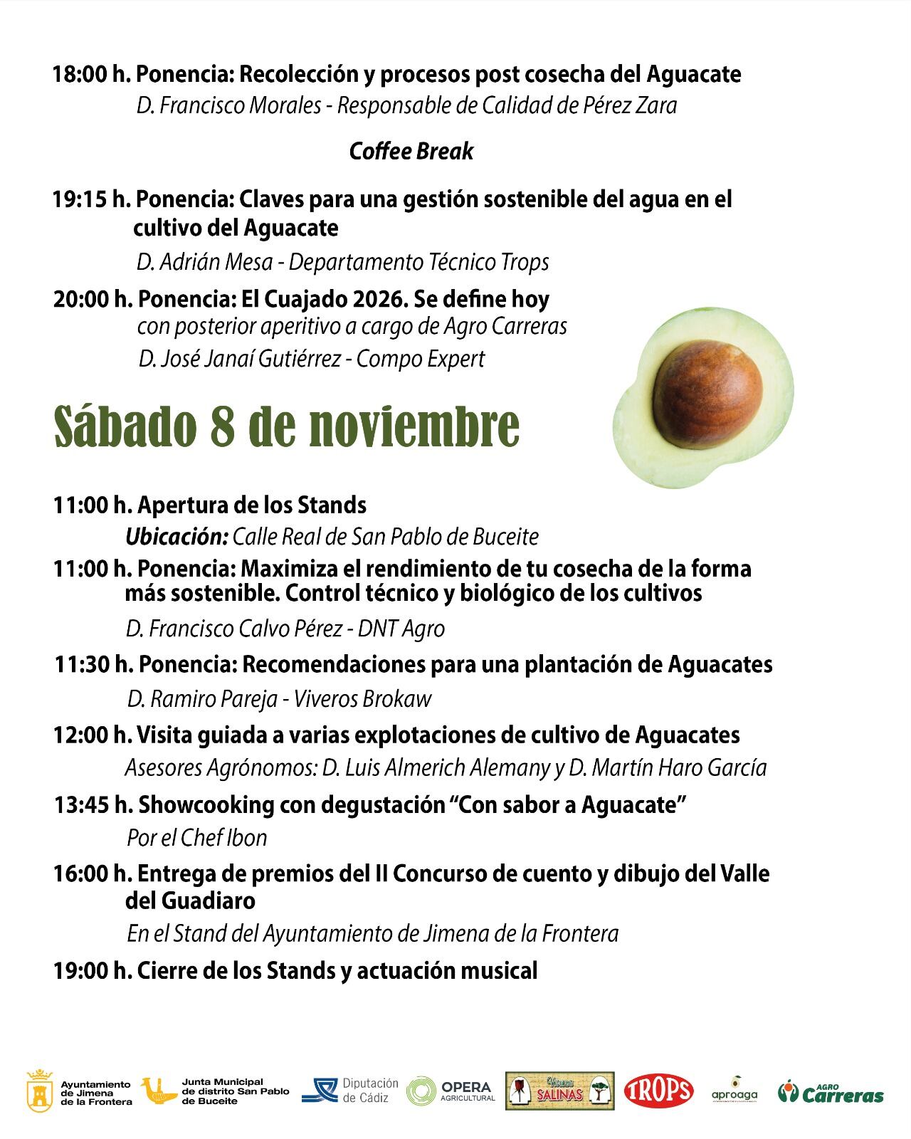 Tercera Feria del Aguacate.