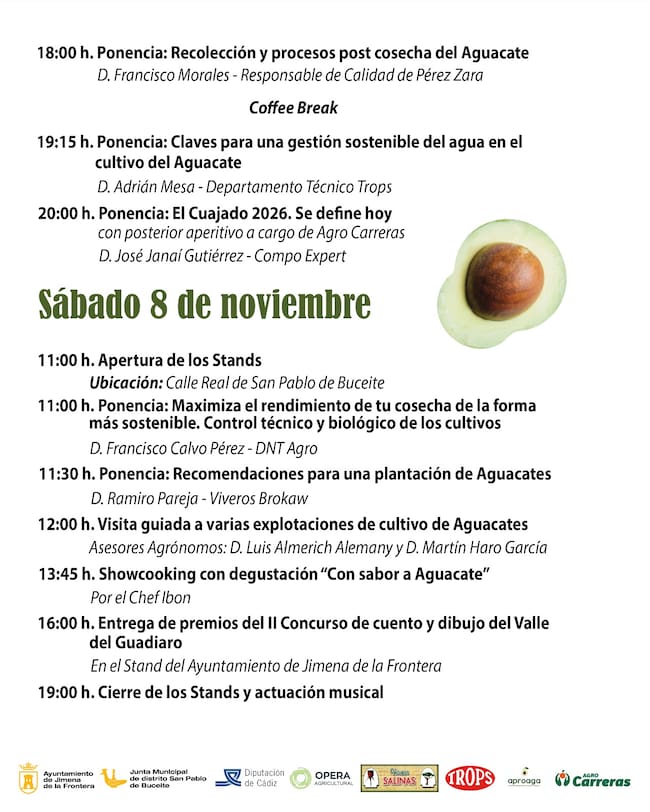 Tercera Feria del Aguacate.