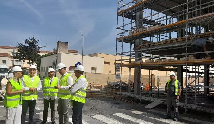Trabajos en el Hospital Punta Europa