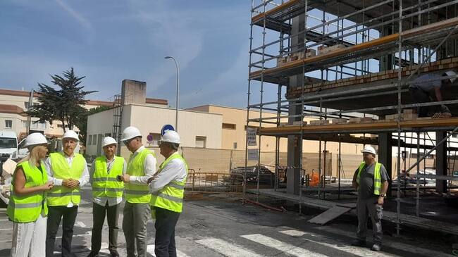 Trabajos en el Hospital Punta Europa