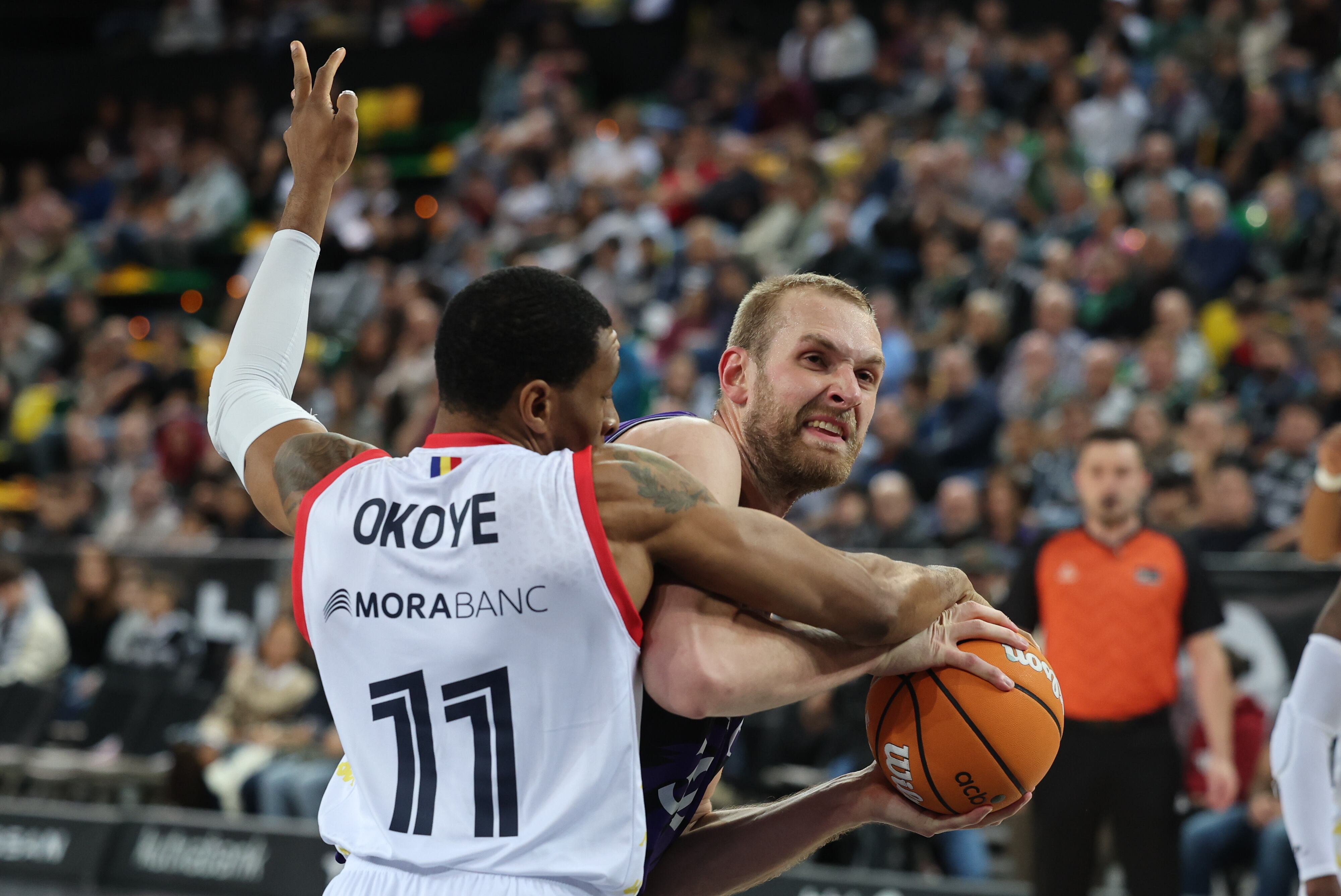 Hlinason durante un partido de esta temporada 