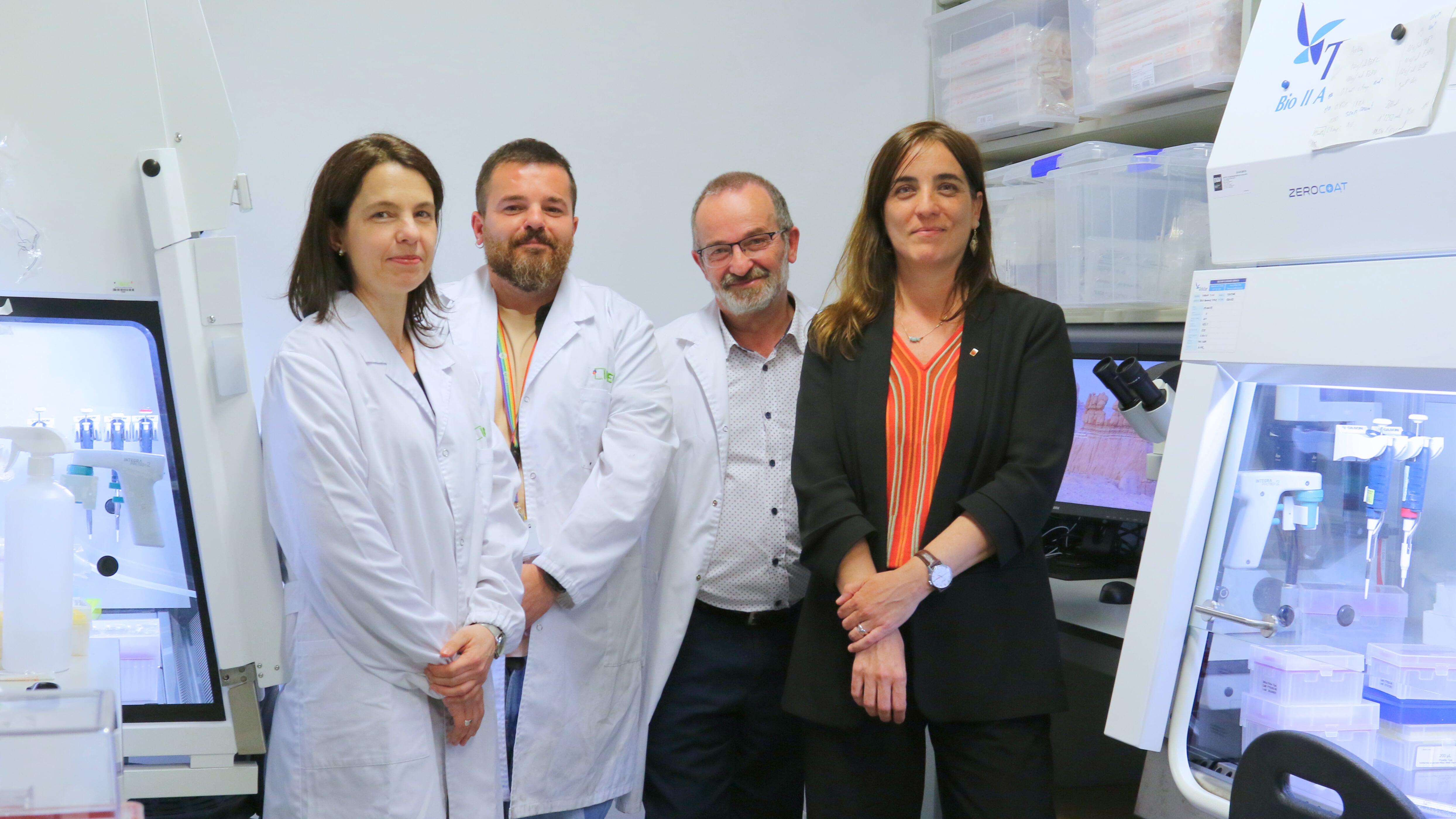 Los autores del trasplante con organoides en el IBEC de Cataluña