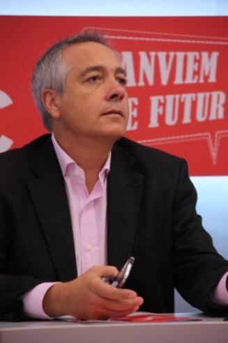 El líder del PSC, Pere Navarro