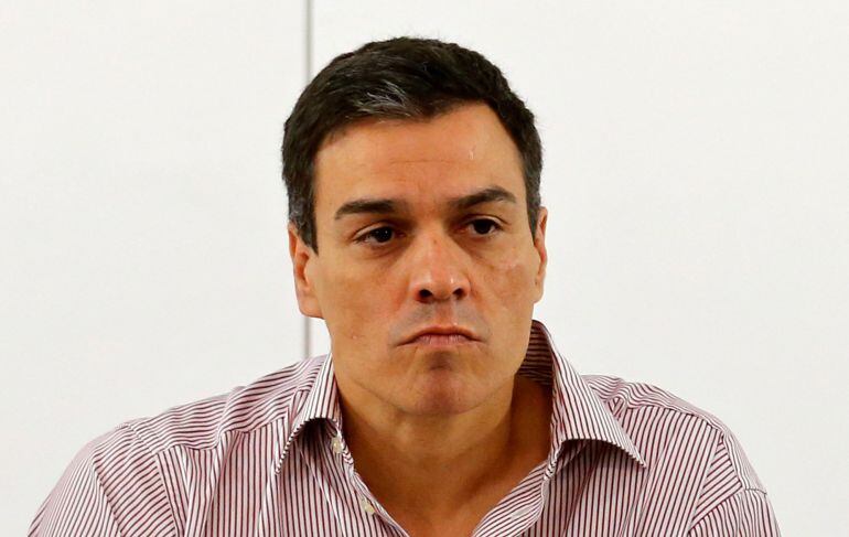 Spain&#039;s Socialist Party (PSOE) leader Pedro Sanchez reacts before the party&#039;s national executive committee meeting at their headquarters in Madrid, Spain, June 27, 2016. REUTERSAndrea Comas