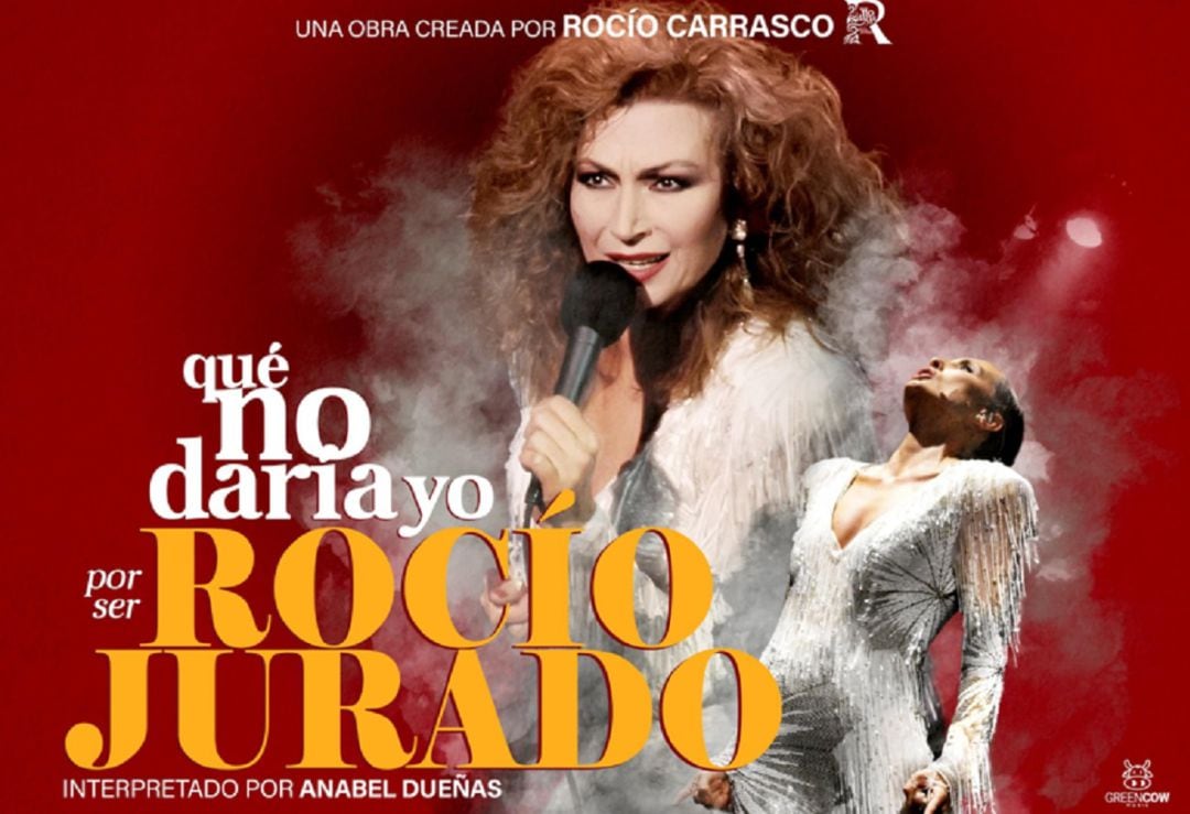 Cartel del musical en homenaje a Rocío Jurado