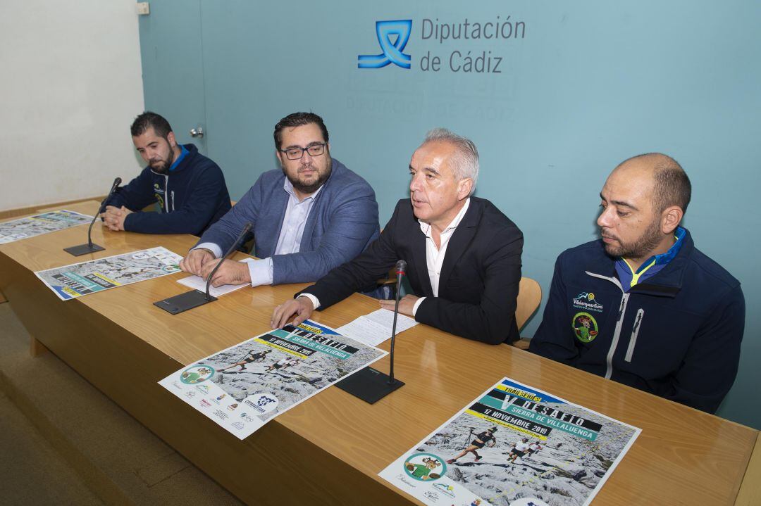 Presentación de la prueba deportiva en la Diputación