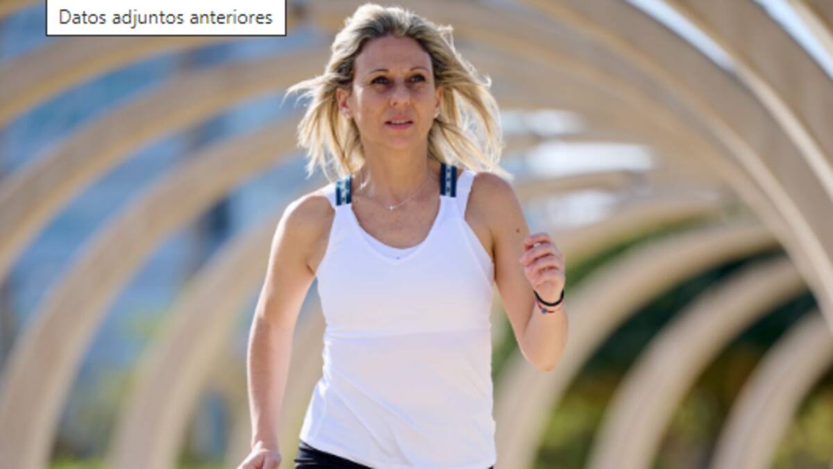 Soraya Peña, en Alicante Corre