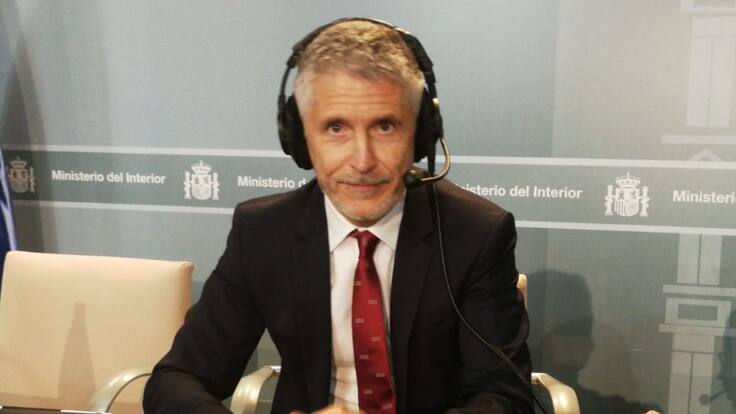 ENTREVISTA Fernando Grande-Marlaska (ministre Interior): " Els Mossos van aconseguir mantenir la seguretat públics dins de les circumstàncies"