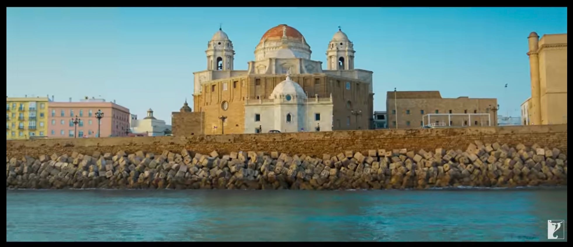 Imagen de la Catedral de Cádiz en la película