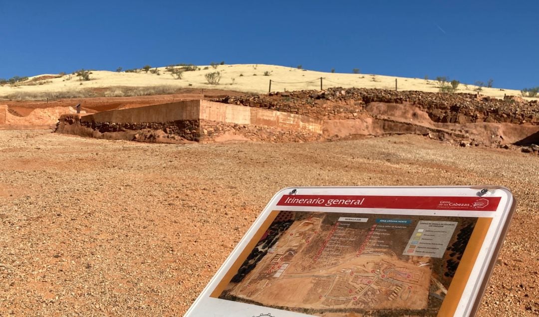 Imagen de archivo del Cerro de las Cabezas de Valdepeñas (Ciudad Real), el séptimo parque arqueológico de Castilla-La Mancha