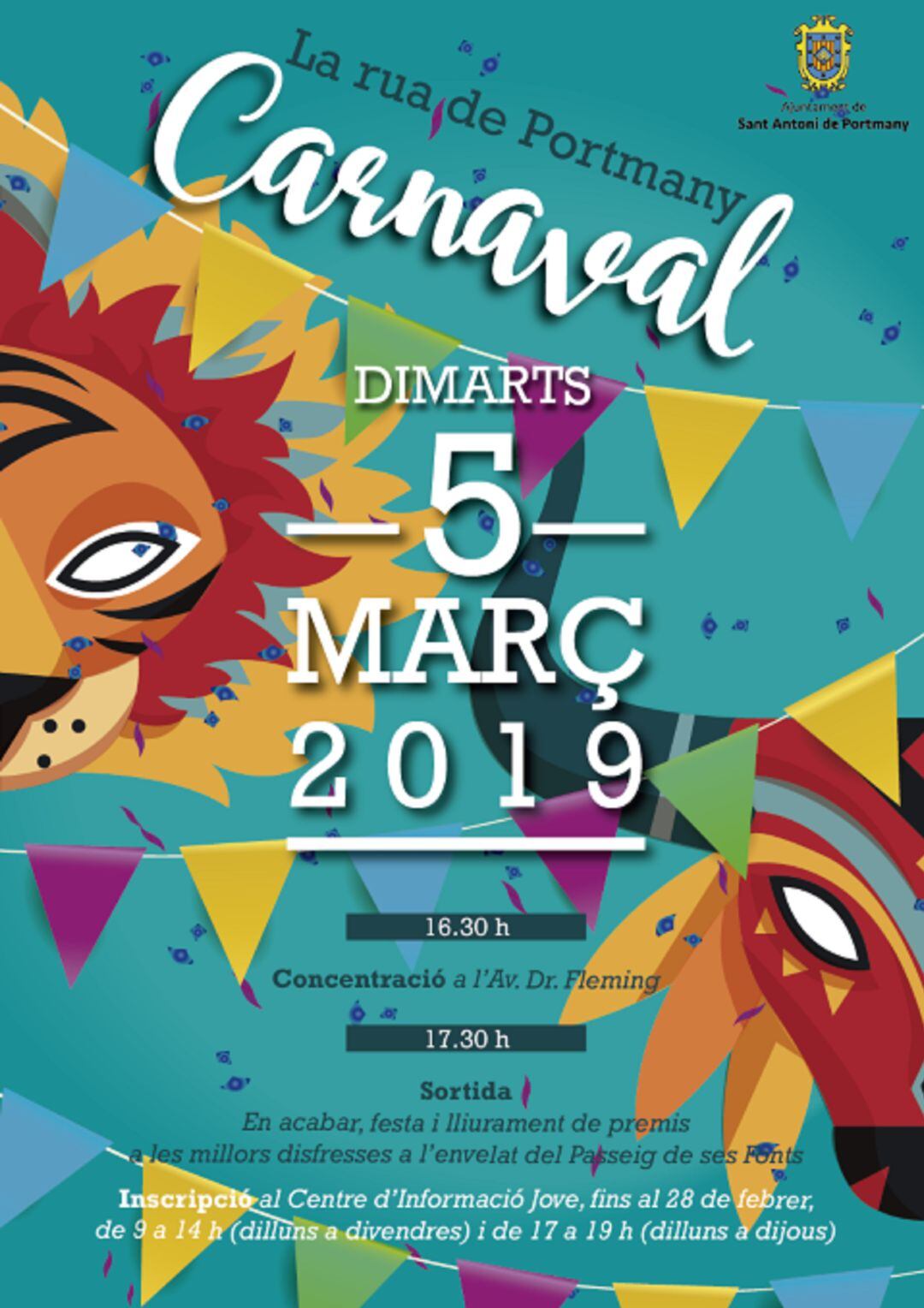 Cartel de la rúa de este año