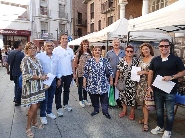 Jurado de la Muestra de Frutas y Hortalizas. Foto: Ayuntamiento de Barbastro