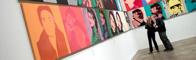 La exposición 'Portraits' muestra los retratos más emblemáticos de Warhol