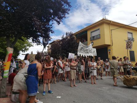 Concentración de tribus en la Calle Nueva de Solosancho