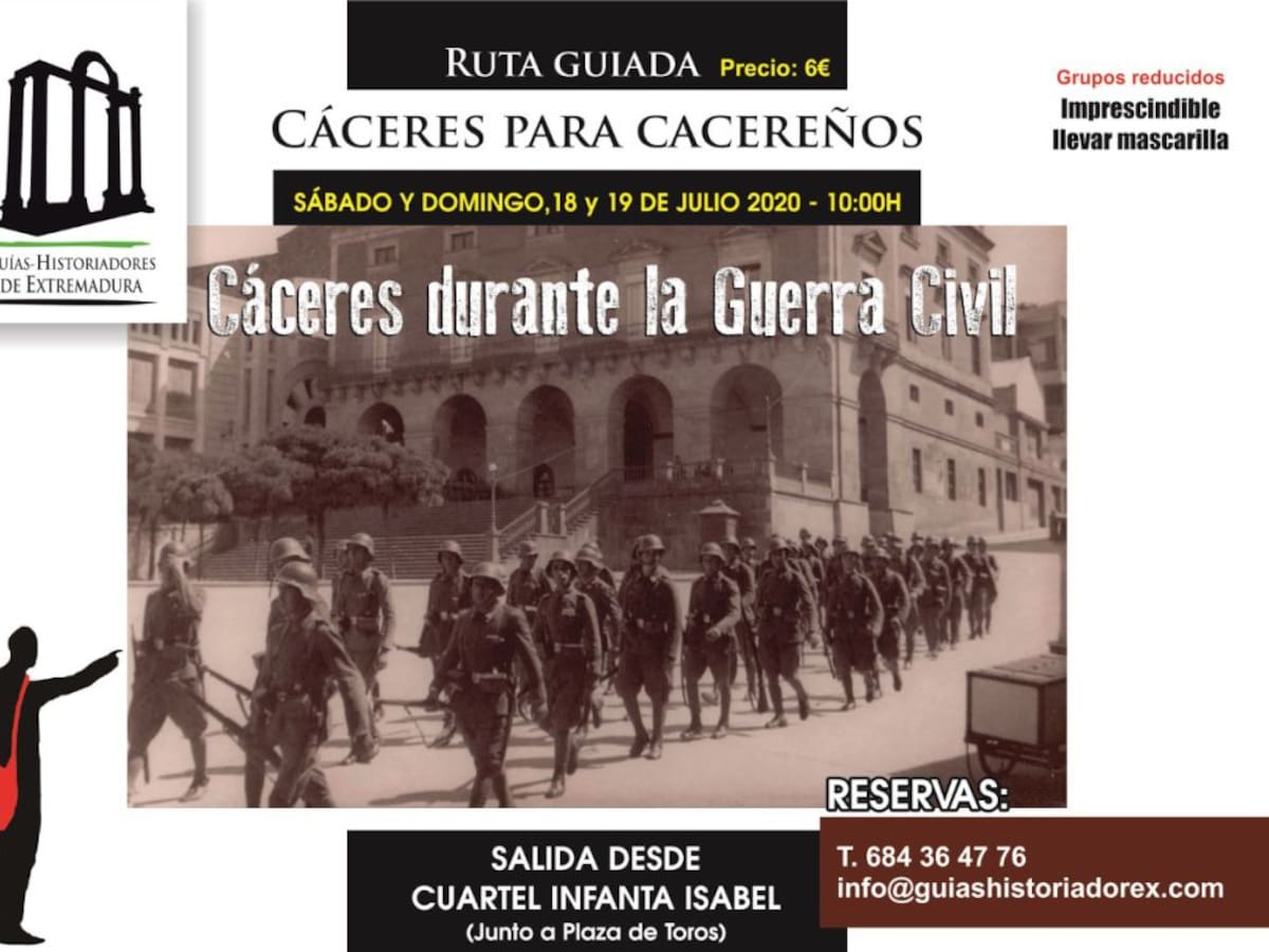Cáceres durante la Guerra Civil