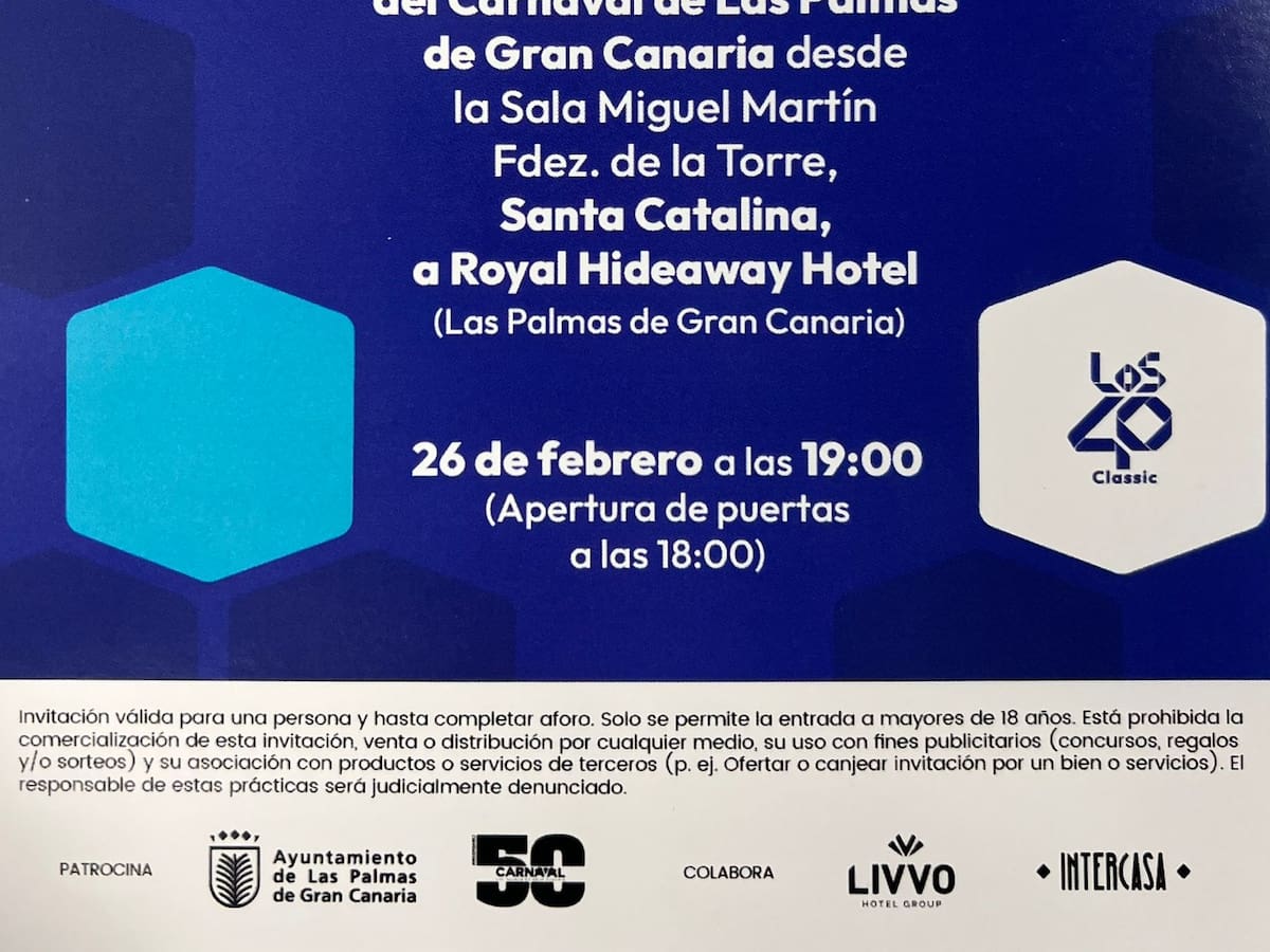 El 'Morning Box' de Los40 Classic se disfraza para disfrutar del Carnaval de Las Palmas de Gran Canaria