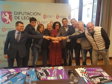 Organizadores, patrocinadores y autoridades unieron sus fuerzas para sacar el rally leonés del ostracismo