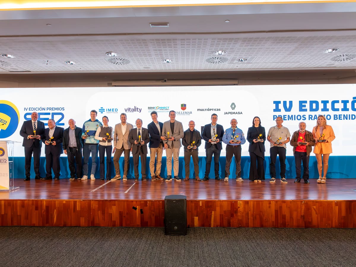 Las imágenes de los IV Premios Radio Benidorm