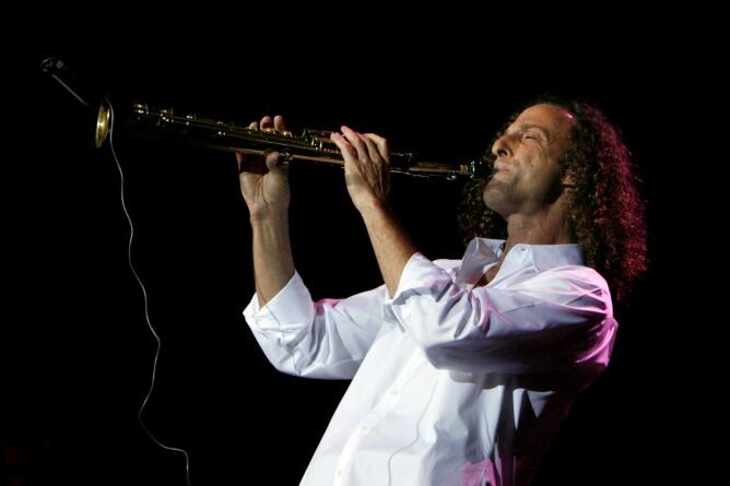 El músico y compositor estadounidense, Kenny G.
