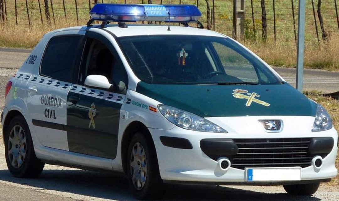 Foto de recurso de un coche de la Guardia Civil