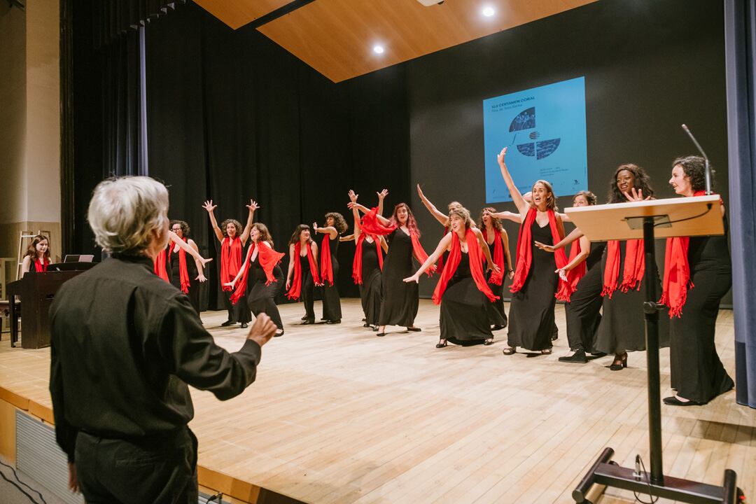 Actea Cor Femení de Barcelona ganador de la 42 edición del Certamen Coral Fira de Tots Sants de Cocentaina